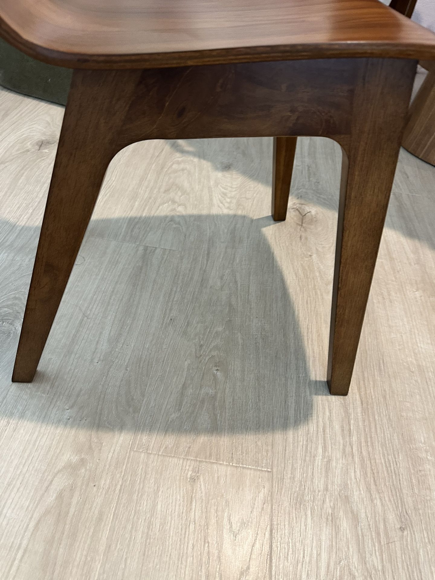 West elm walnut Dining Chairs