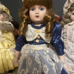 Enesco Vintage Porcelain Doll