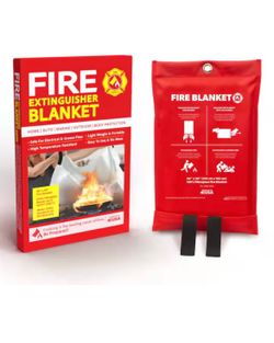 Silverback Fire Blanket 40x40 (2Pack)