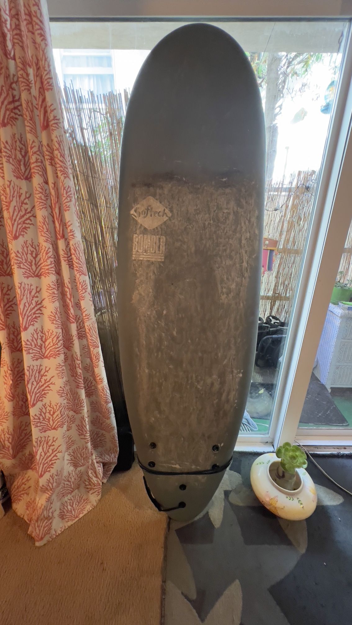 Bomber soft tech surfboard 6'4" 21” 3” 56L