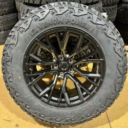 RINES FUEL D847 MAVERICK 20X10 -18  BLACK🔥🔥PARA FORD 250/350