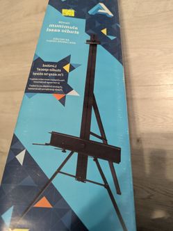 Tahoe Aluminum Studio Easel , Black
