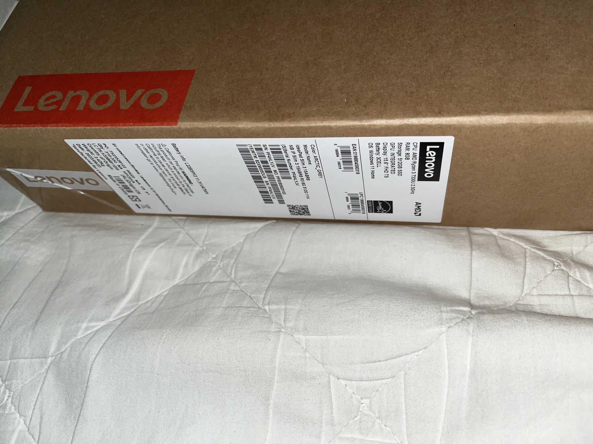 Touch Screen Brand New Never Open Lenovo Laptop thin 