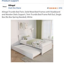 Twin Trundle Bed 