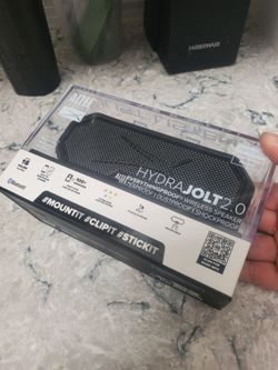 Altec Lansing Hydra Jolt 2.0 Everything Proof Wireless Portable rechargeable Bluetooth Speaker Black