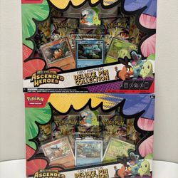Pokemon First Partner Deluxe Pin Collection Ascended Heroes