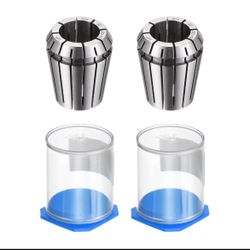 ER32 20mm Spring Collet Chuck Precision 0.008mm for CNC Engraving Machine, 2pcs