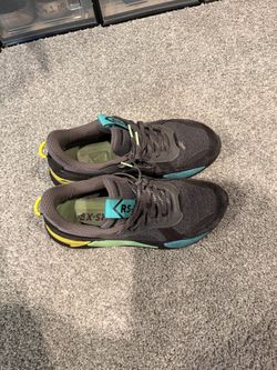 Puma RS-X Black Teal Yellow Men’s Size 12