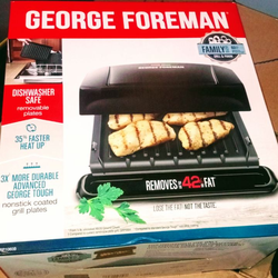 G. F. Grill $65, Bread Maker $115, Nonstick Cook ware NIB, Air Fryer NWOB