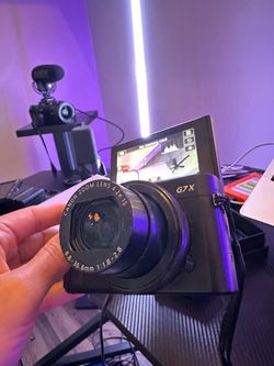 canon g7x mark ii powershot vlog camera
