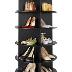 SpaceAid 7 Tier Rotating Shoe Rack Tower