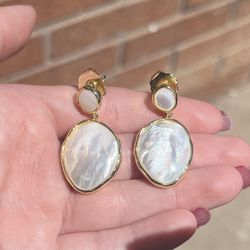 Mother Of Pearl Earrings 