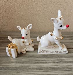 Lenox Rudolph Salt and Pepper shakers