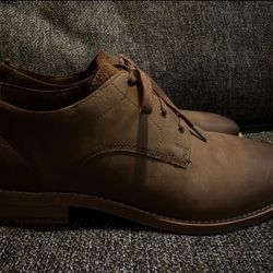 COLE HAAN Osborn Grand 360 Brown Leather Oxfords Classic Dress Shoes Sz 9 MEN