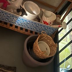 Gardening Plant/Flower Pots And Tray