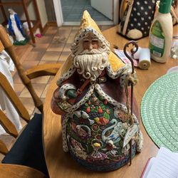 Jim Shore Heartwood Creek Classic Santa 12 Days Of Christmas 