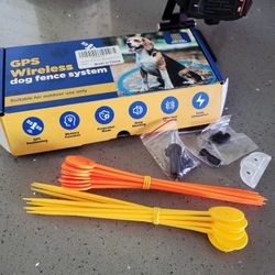 GPS WIRELESS DOG FENCE SYSTEM 