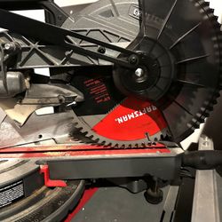 CRAFTSMAN 10-in 15-Amp Single Bevel Sliding Corded Miter Saw