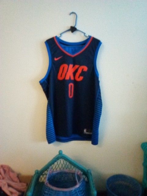 Xxl Russel Westbrook Thunder Jersey