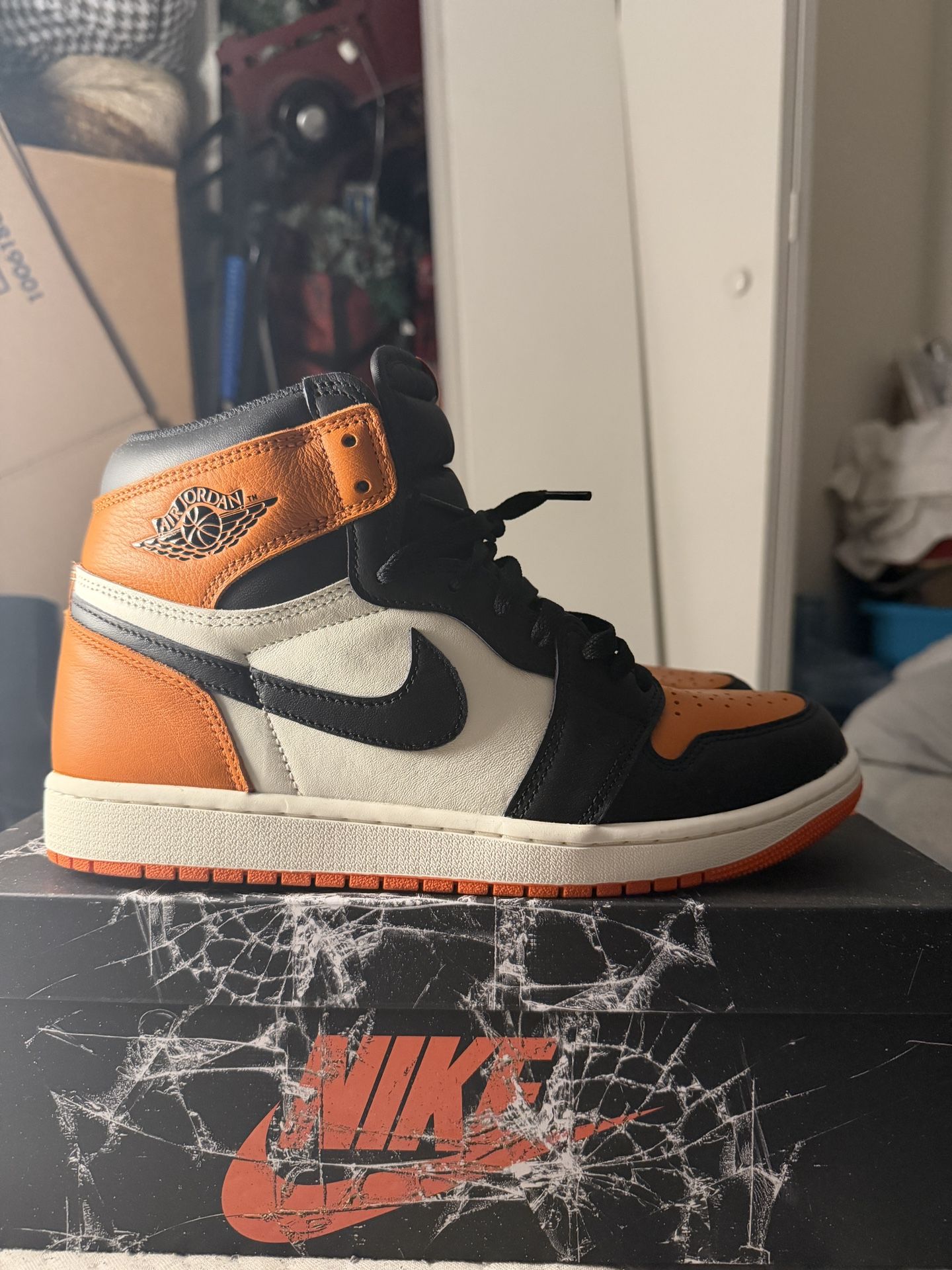 Air Jordan 1 Retro High “Shattered Backboard” Size 10.5