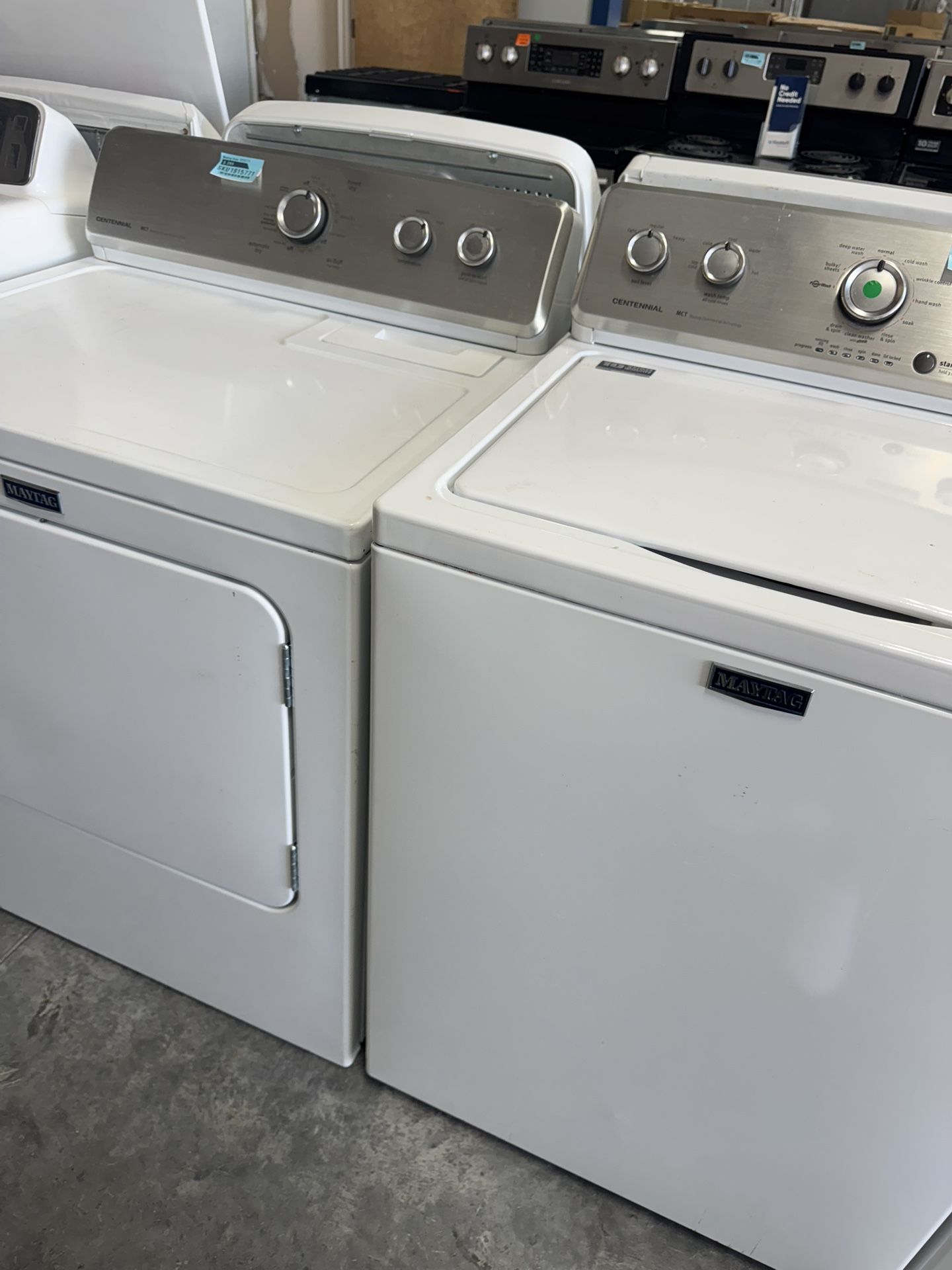 Washer And Dryer
