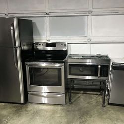Fridge Stove Dishwasher And Microwave