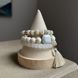 3 Piece Boho Bracelet Stack ( firm on price )