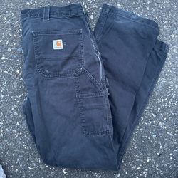 Vintage Carhartt Carpenter Pants Sz:36,34
