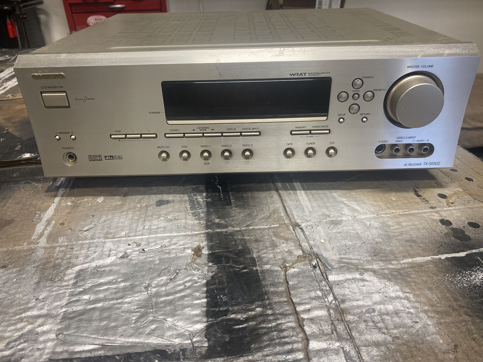 ONKYO MODEL TX-SR502