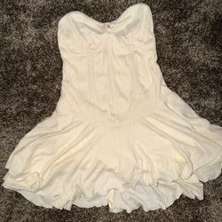 Brand New Windsor Cream Strapless Dress Size Small