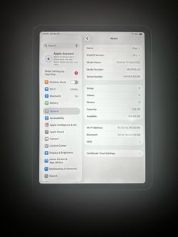 Apple iPad Air 11” M3 – 128GB Wi-Fi – Excellent Condition