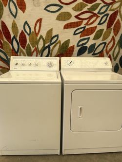 Kenmore washer and dryer laundry