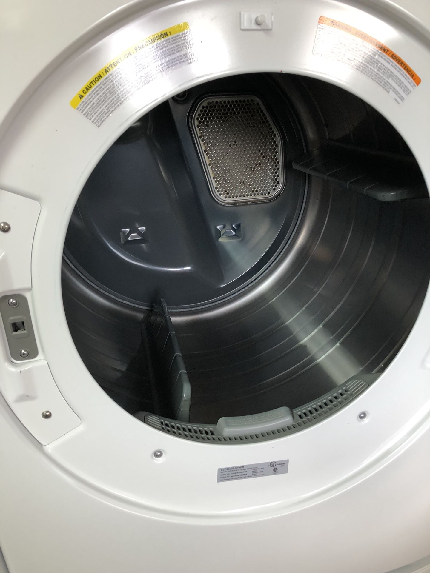Samsung Large Capacity Washer and Dryer Set