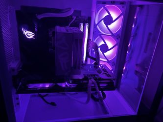 Custom Built Gaming PC with RGB Lighting