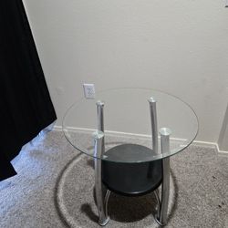 Glass Patio Table