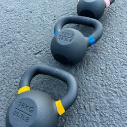 NEW Kettlebells Weight Set Kettle Bell Home Gym Crossfit Olympic Weights 