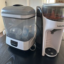 Baby Breeza Formula Pro Advance & Dr. Brown Sanitizer 