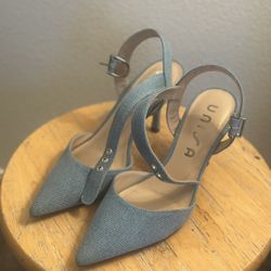 Blue 3” Heels 