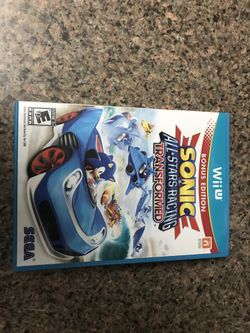 Sonic All-Stars Racing Transformed for Wii U