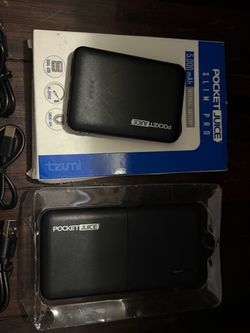 Pocket Juice Slim Pro 5000mAh Portable Charger x2
