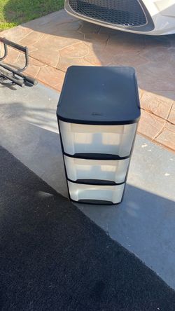 Sterilite 3-Drawer Plastic Storage Tower