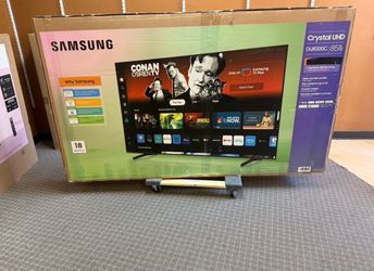 85 Samsung smart 4K HGTV 120 Hz $55 down financing free delivery six month warranty