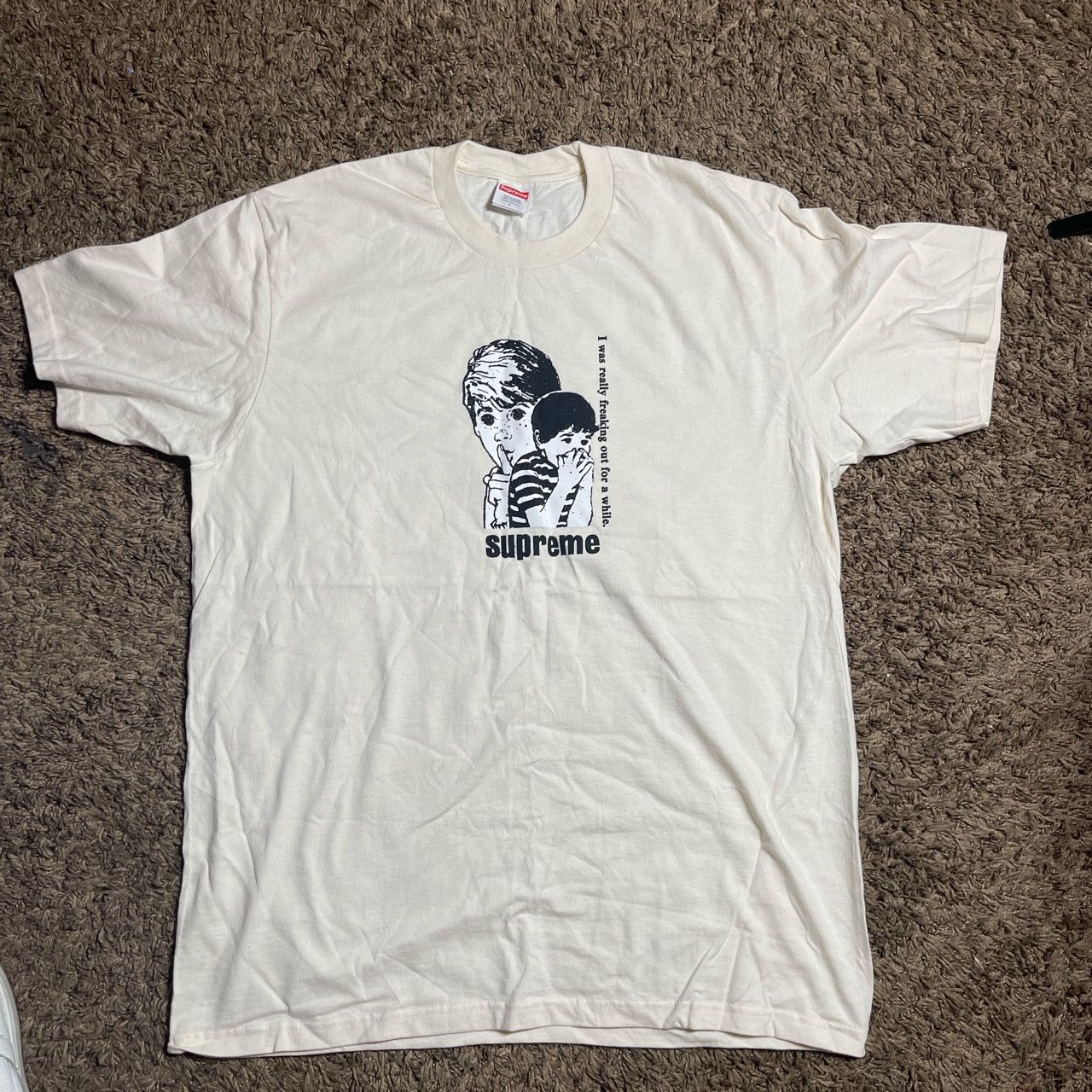 Supreme Freaking Out tee