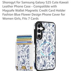 S25 Samsung Case With Card Holder New $7