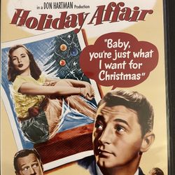 HOLIDAY AFFAIR (DVD-1949) Robert Mitchum + Janet Leigh + Wendell Corey!