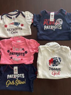 5 Patriots Onesies