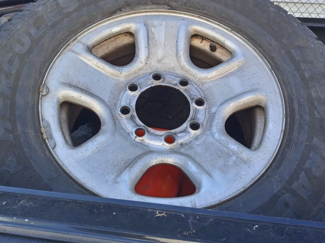 8 Lugs Dodge Ram Rims Witg Hercules Size Lt275/70r18