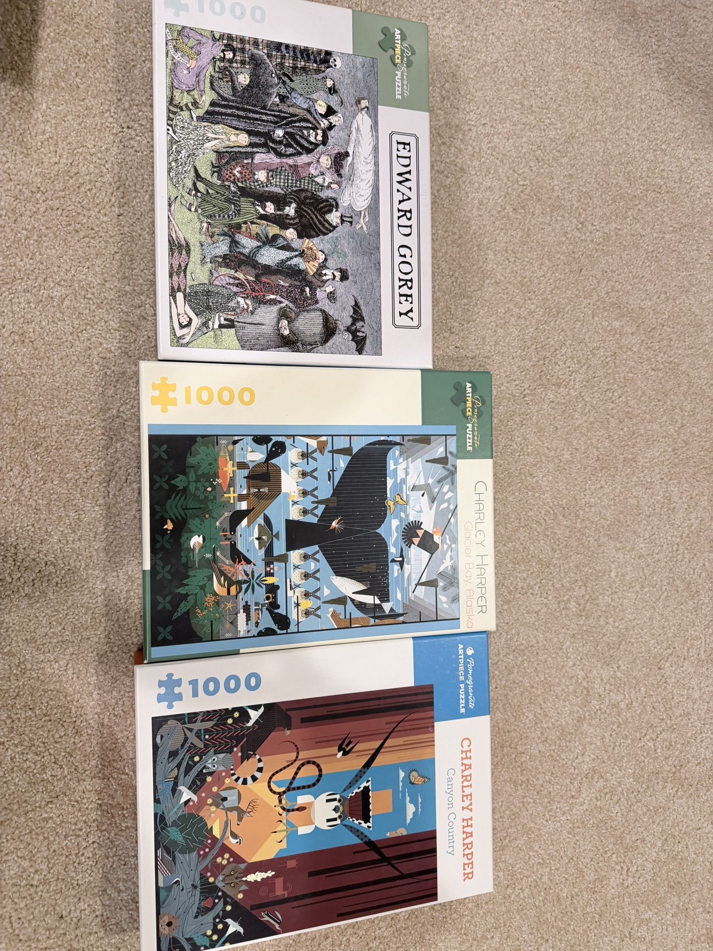 Jigsaw Puzzles - 1000 Pieces Mint Condition 