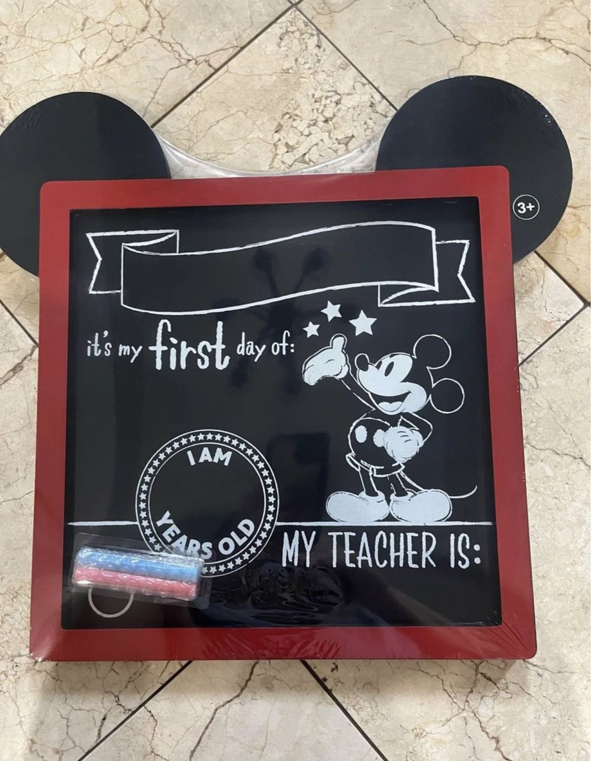 Mickey 1st Day Of School