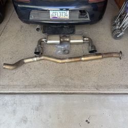 AWE Touring Cat-Back Exhaust w/ 5" Chrome Tips For 22-26 Subaru BRZ/Toyota 86/GR86